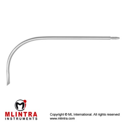 Redon Guide Needle 16 Charr. - Knife Tip Stainless Steel, 19.5 cm - 7 3/4" Tip Size 5.3 mm